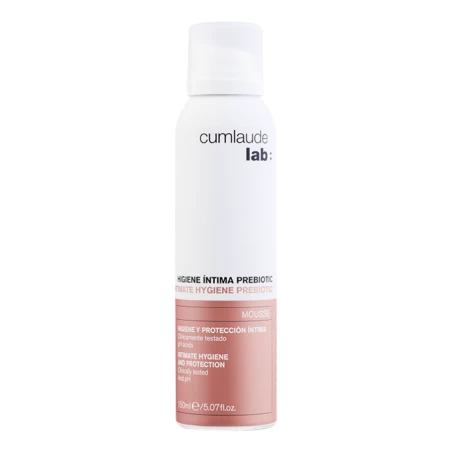 CUMLAUDE LAB Higiene Íntima Prebiotic Mousse – Cuidado y Equilibrio de la 
Microbiota Íntima (150 ml)
