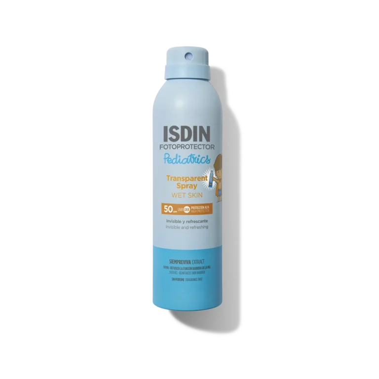 Isdin Transparent Spray Wet Skin Pediatrics SPF 50