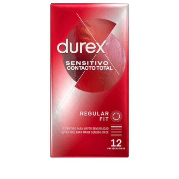 Durex Preservativos Sensitivo Contacto Total: Sensibilidad y Protección