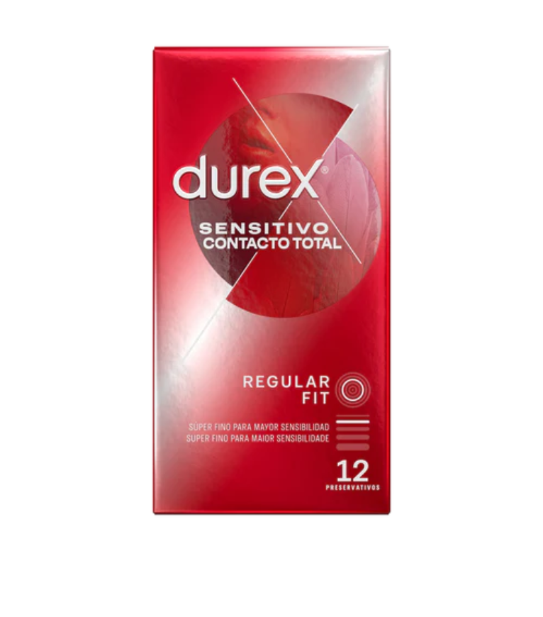 Durex Preservativos Sensitivo Contacto Total: Sensibilidad y Protección